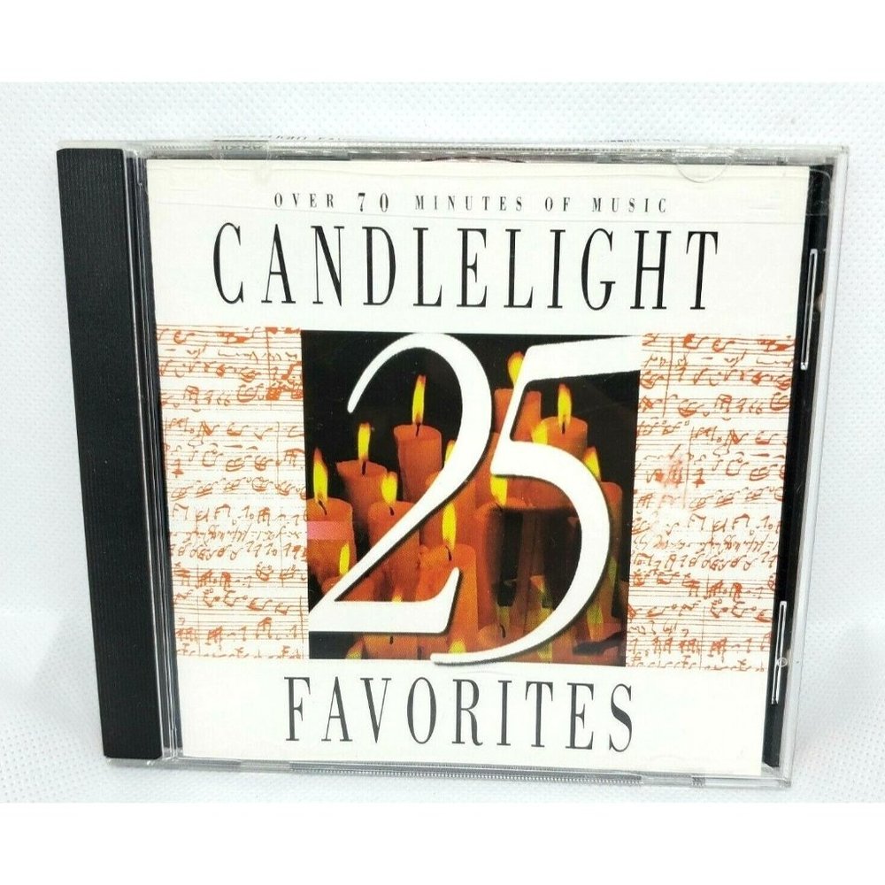 25 Candlelight Favorites Various Classical Composers 1996 No Scratches